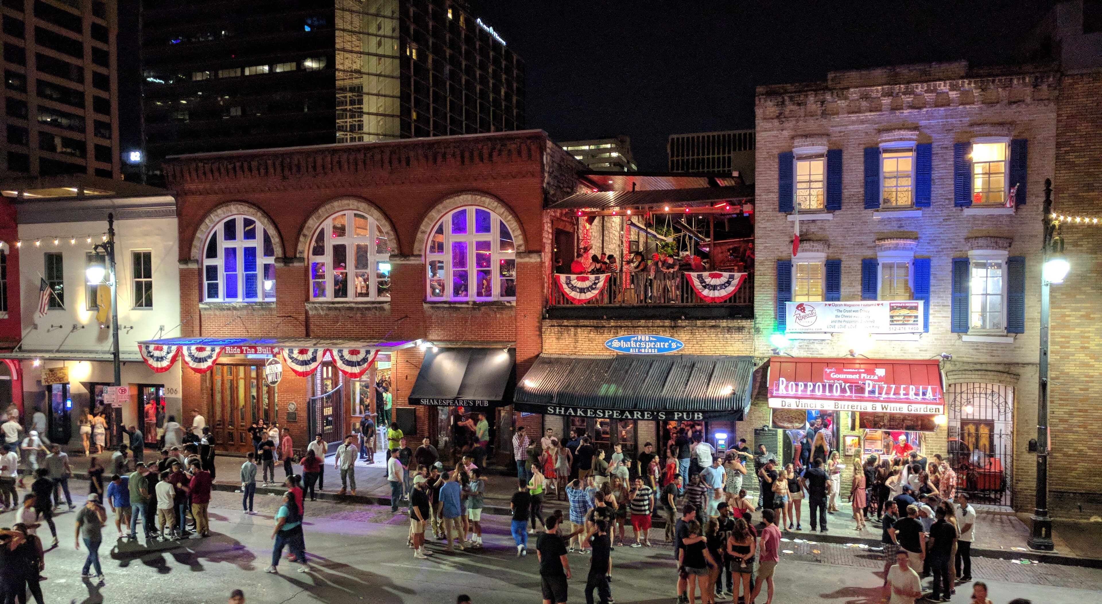 Sixth Street & Rainey Street — Two Very Different Nights Out